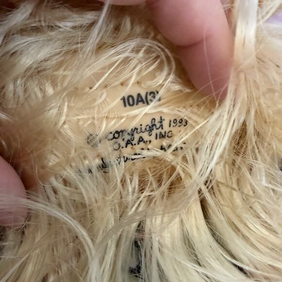 Cabbage Patch Kids ‘92 Zora Mae 10th Anniversary Cabbage Patch Kid Girl Doll Toy - Picture 7 of 7